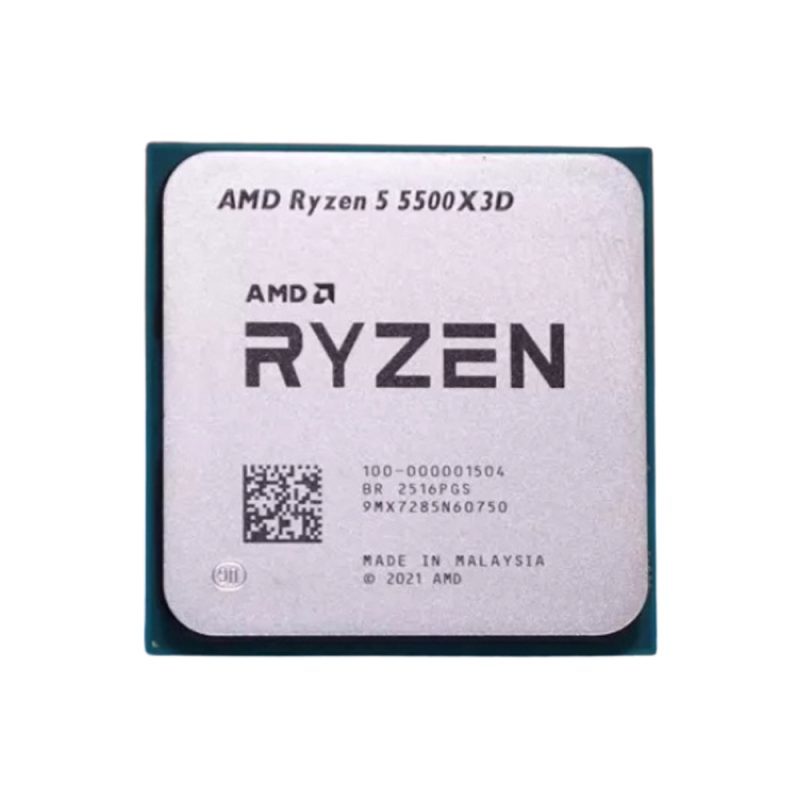 CPU AMD RYZEN 5 5500X3D - TRAY (6 nhân 12 luồng , Up to 4.2Ghz , 96 MB Cache, AM4)