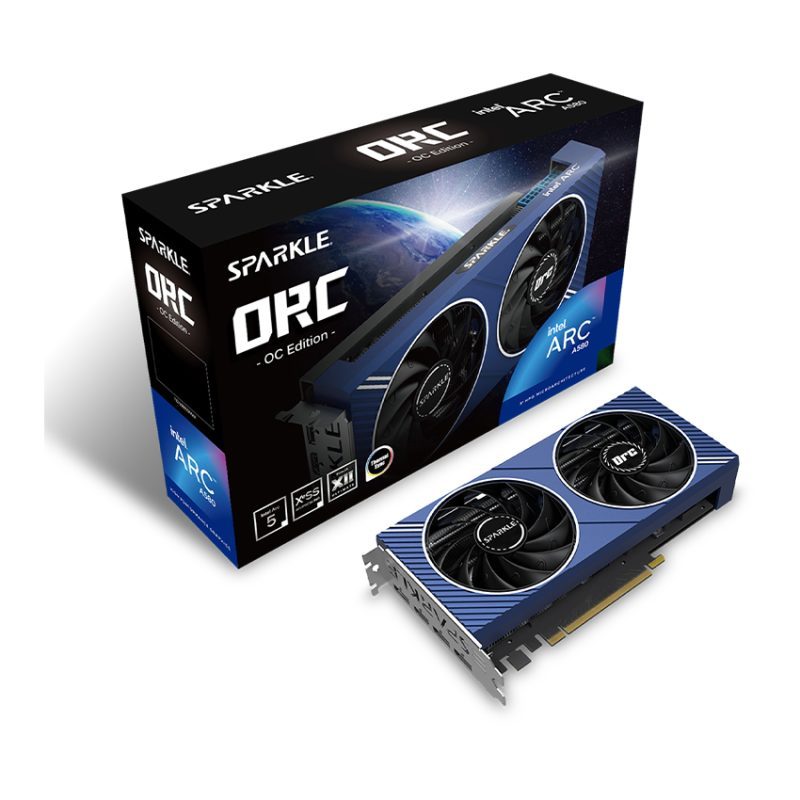 VGA SPARKLE Intel Arc A580 ORC OC 8GB GDDR6